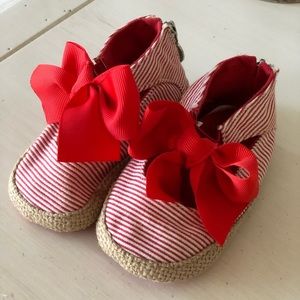 Stuart Weitzman Baby Girl Bow Shoes